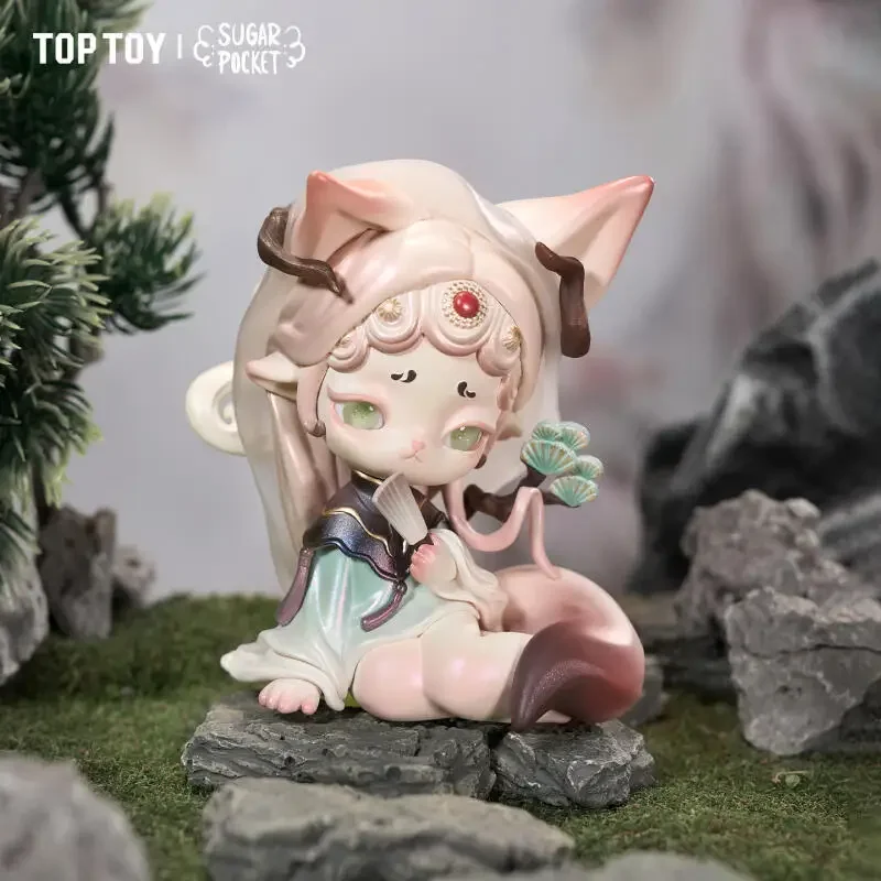 TOPTOY NINIMO Seasonal Whisperin The Clouds Series Blind Box Mystery Box Toys Kawaii Ornament Figurines Home Decor Desktop Model