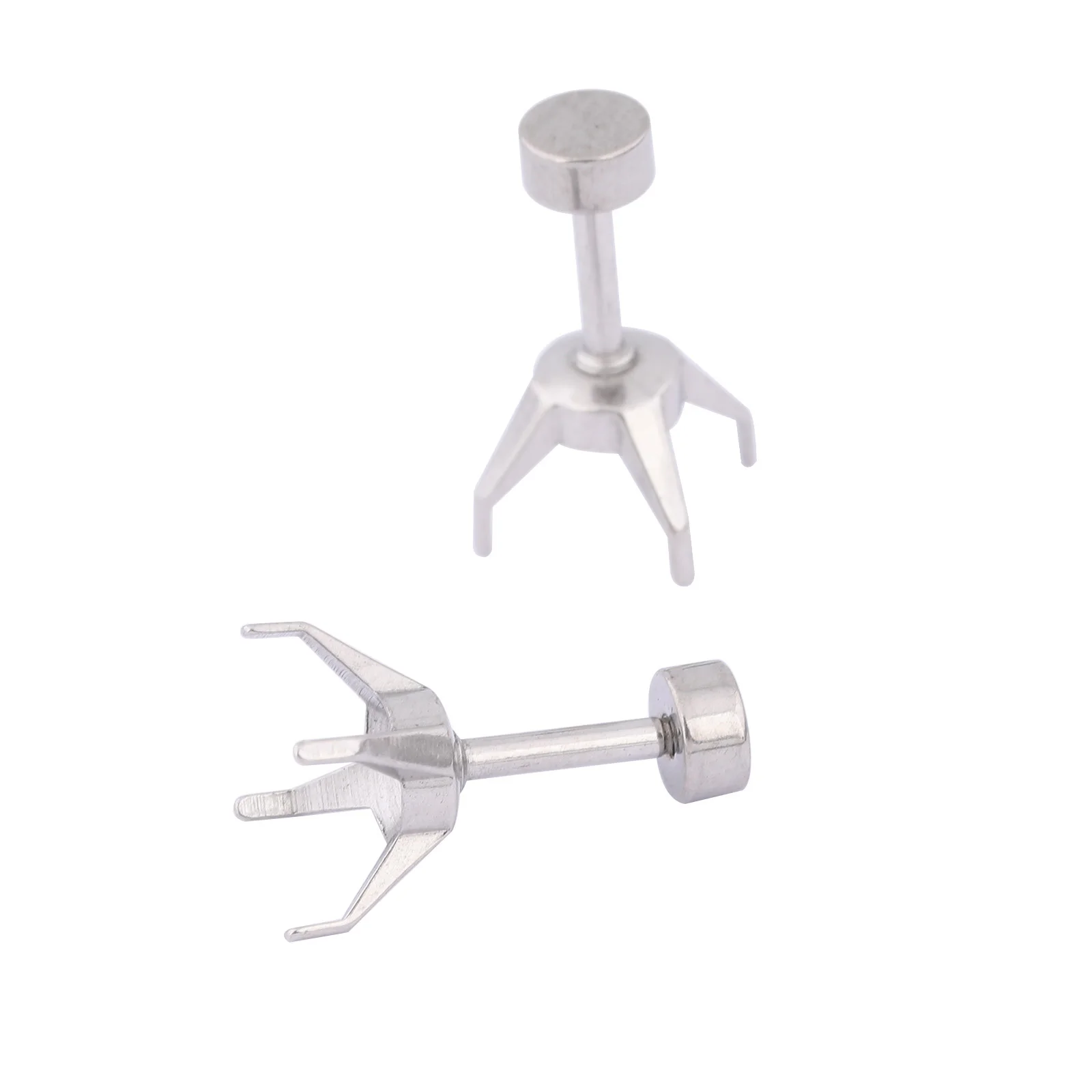 

10pcs Stainless Steel 20mm 25mm Cabochon Brooch Base Setting Pins Diy Bezel Blanks For Brooches Making