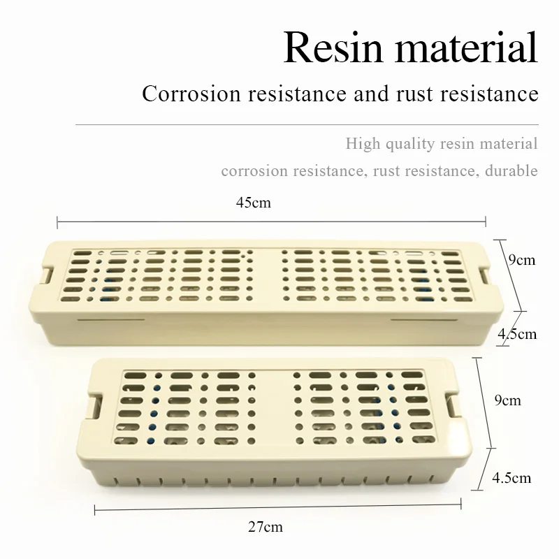 Resin endoscope disinfection box, small/large high temperature and high pressure department instrument disinfection box