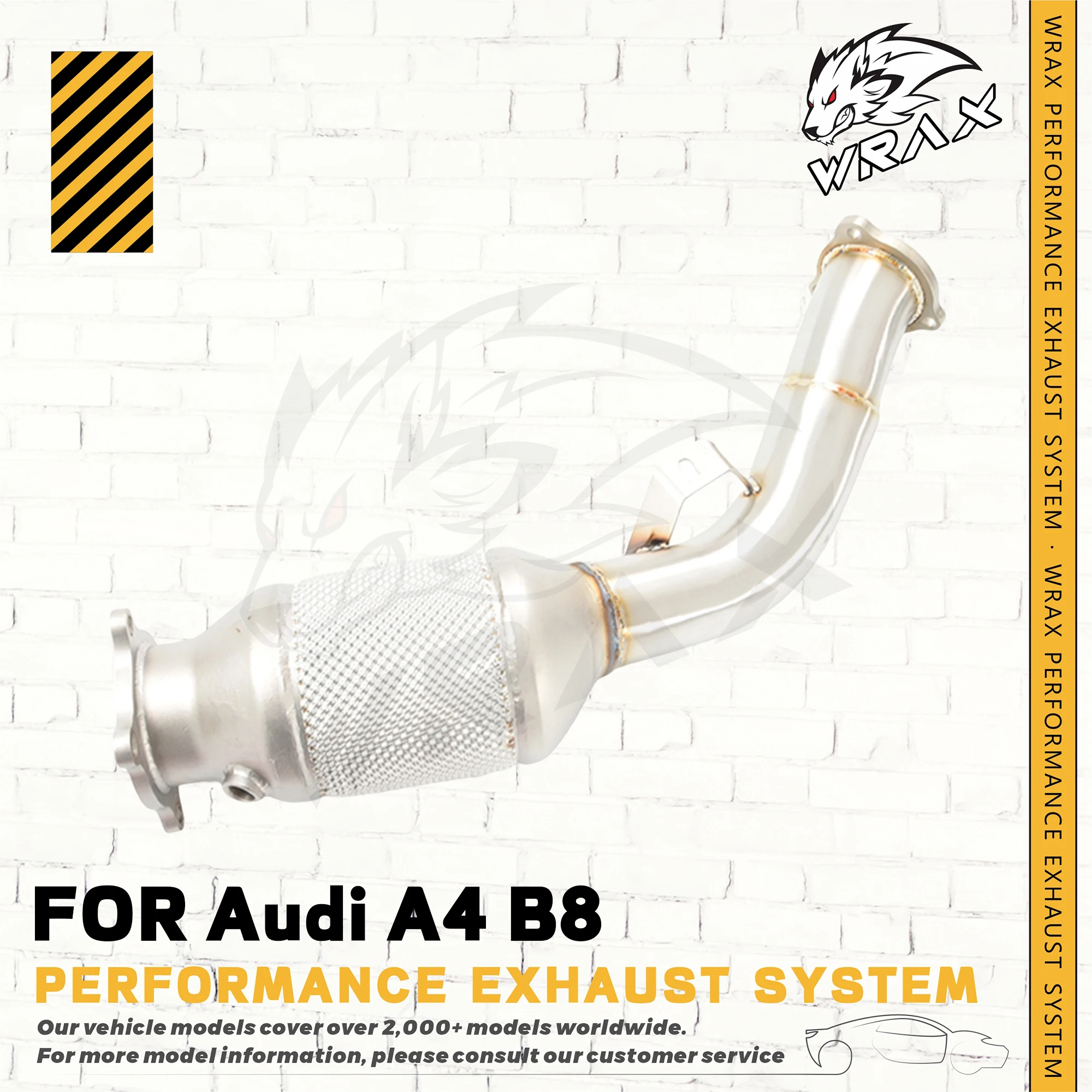

Tubo de bajada Turbo de escape al por mayor para for A4L/A4 B8 Precursor/4WD/Station Wagon 2009-2016 1.8T/2.0T