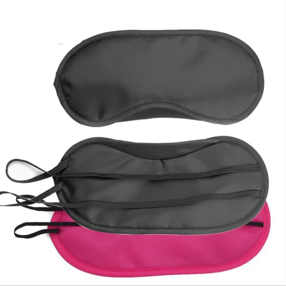 

20pcs Light Blocking Sleep Mask Washable Soft Polyester Fabric Eyeshade For Travel Home Hotel Sleep Eye Patch Colorful Eye Mask