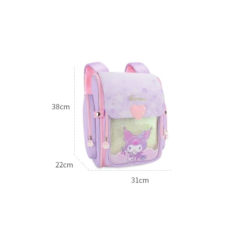 Sanrio Hello Kitty Pencil Case for Children、kuromi coccoroll Agu、アニメーションかわいい漫画、学校の子供用ステーショナリーオーガナイザーバッグ