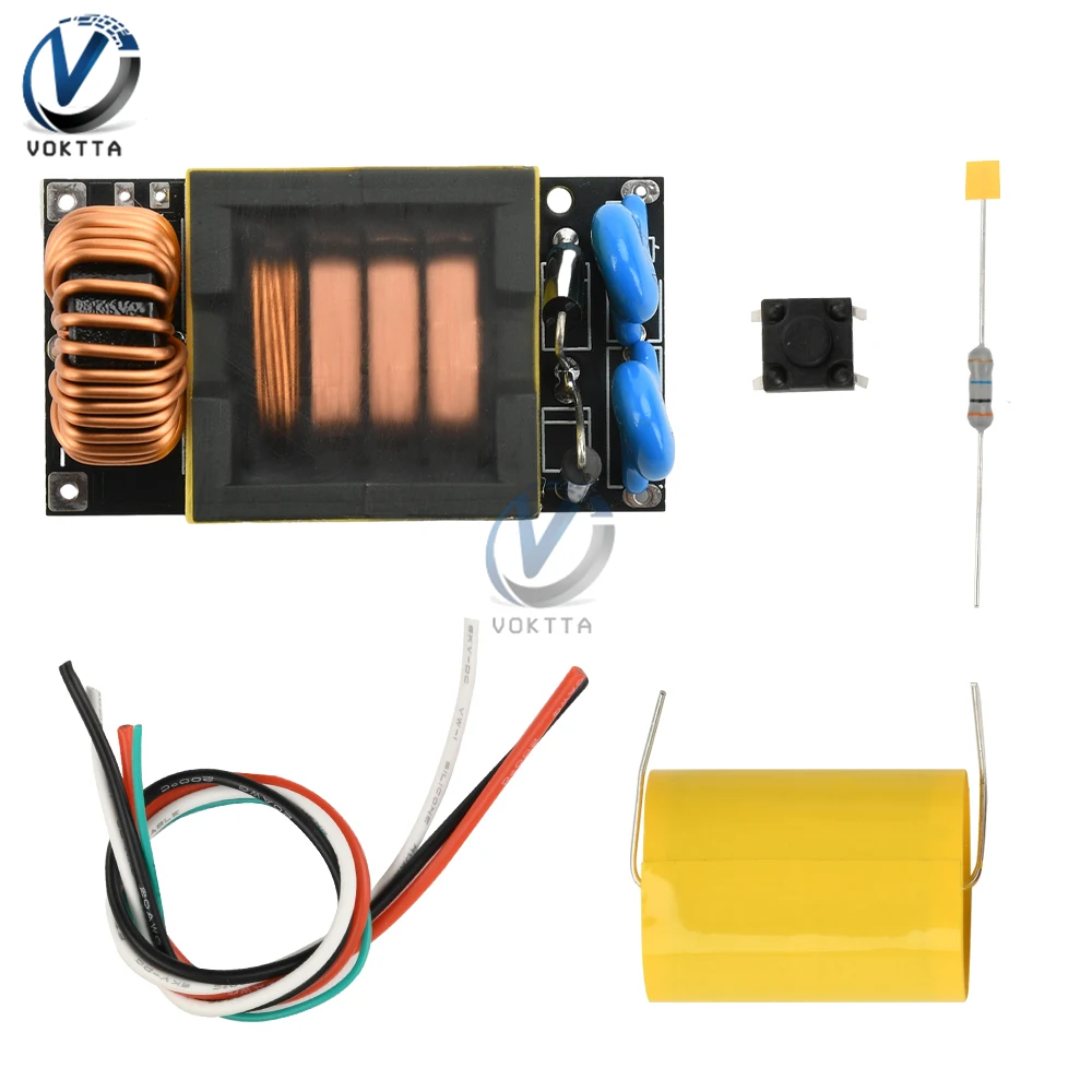DC 3.7V a 4000V Booster ad alta tensione Step Up Modulo Arc Pulse Circuito motore DC 2.8-4.2V Modulo di alimentazione