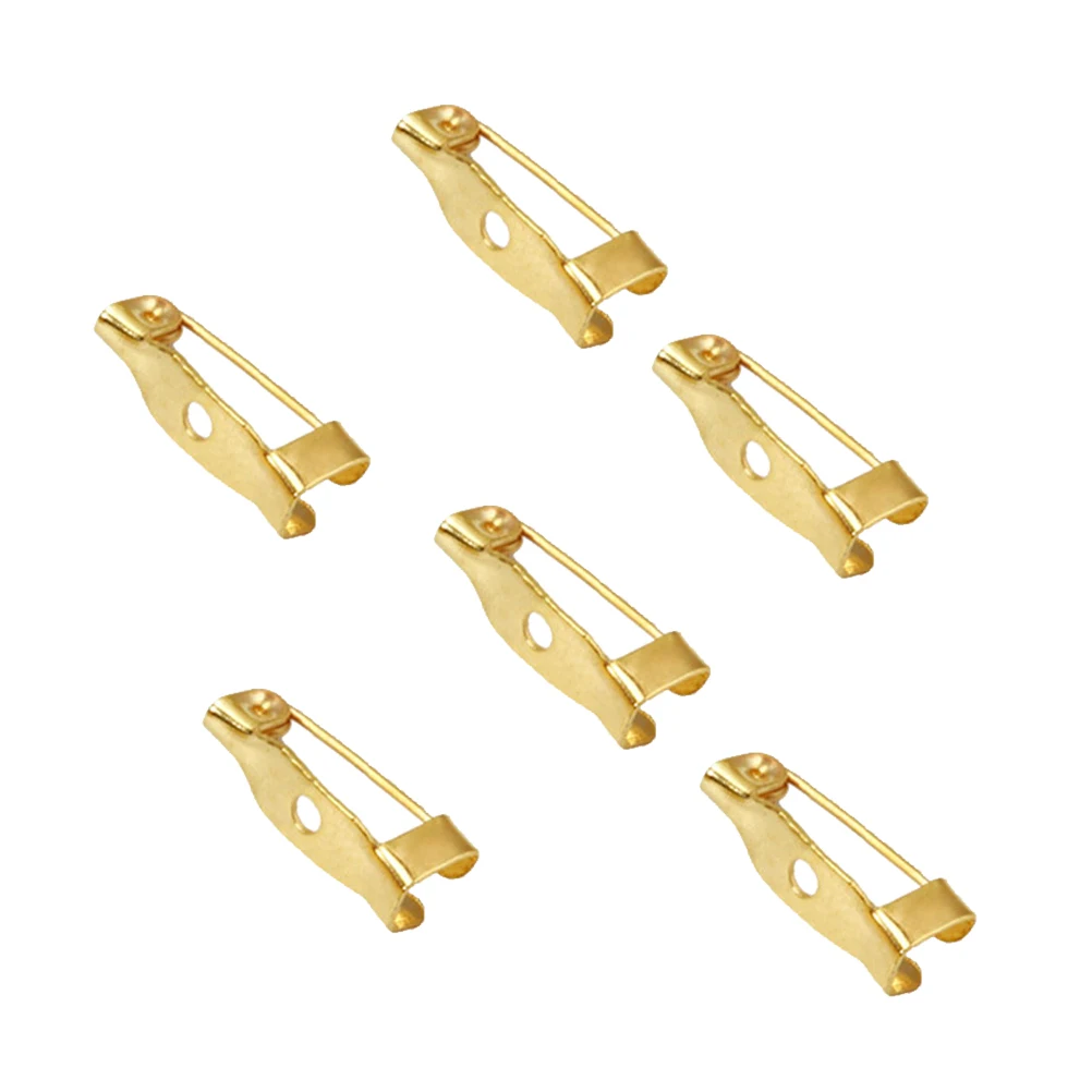 

200pcs Safety Pins Cardigan Cape Blanket Skirt Crafts Metal Alloy Wear Resistance DIY Sewing Fabric Corsage Badges