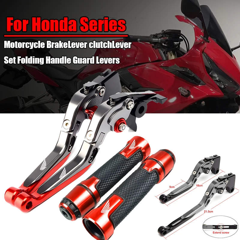 Pour HONDA ADV150 350 PCX 150125 CR250R TRANSALP 600 700 Forza 125 accessoires de moto levier d'embrayage de frein pliant réglable