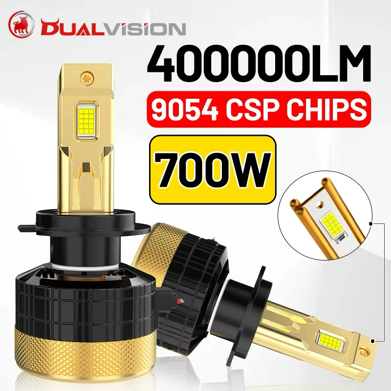 Dualvision K7C K5C H7 LED Canbus H1 H4 H11 HB3 9005 HB4 9006 H8 9012 HIR2 Car Headlight Bulb Auto Fog Light Motorcycle 30pcs CSP