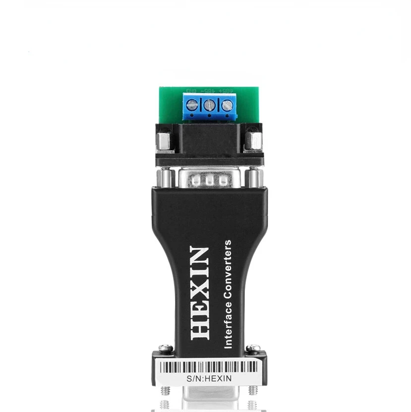 HEXIN RS232 To RS485 Serial Port Data Interface Adapter Converter 1.2KM 3 Bit Wholesale