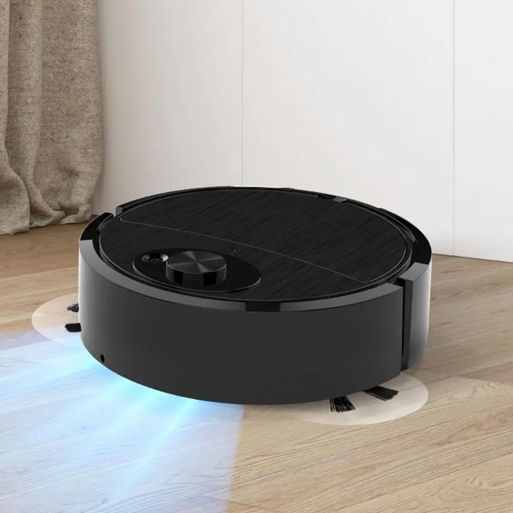 Mini Cleaner Sweeping Robot Super Suction Low Noise One-key Start Rechargeable Vacuum Cleaner Sweeping Mopping Robot