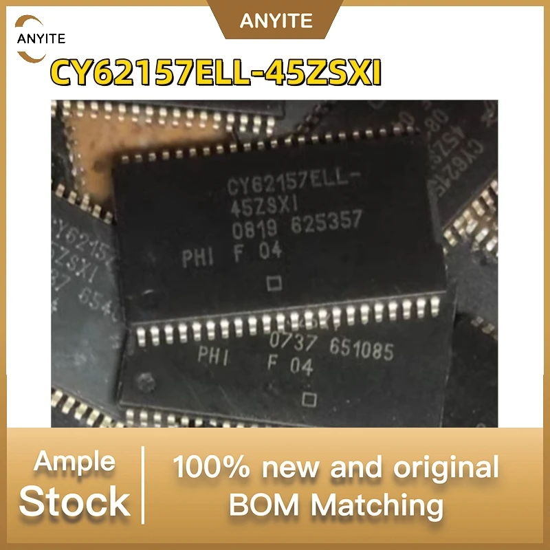 

Новый 5 шт./лот CY62157ELL-45ZSXI CY62157ELL-45 CY62157ELL TSOP-44