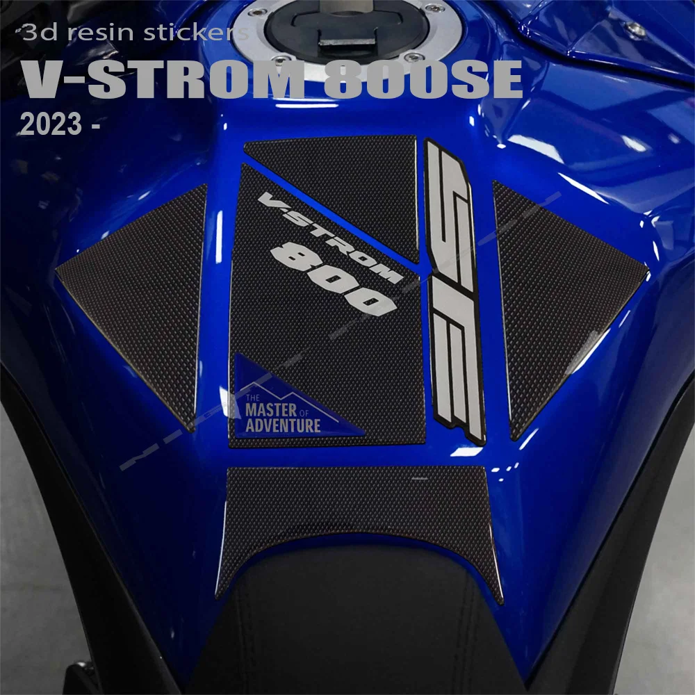 For V-Strom 800 SE 2023 2024 V Strom 800SE Motorcycle Sticker 3D Epoxy Resin Protection Sticker