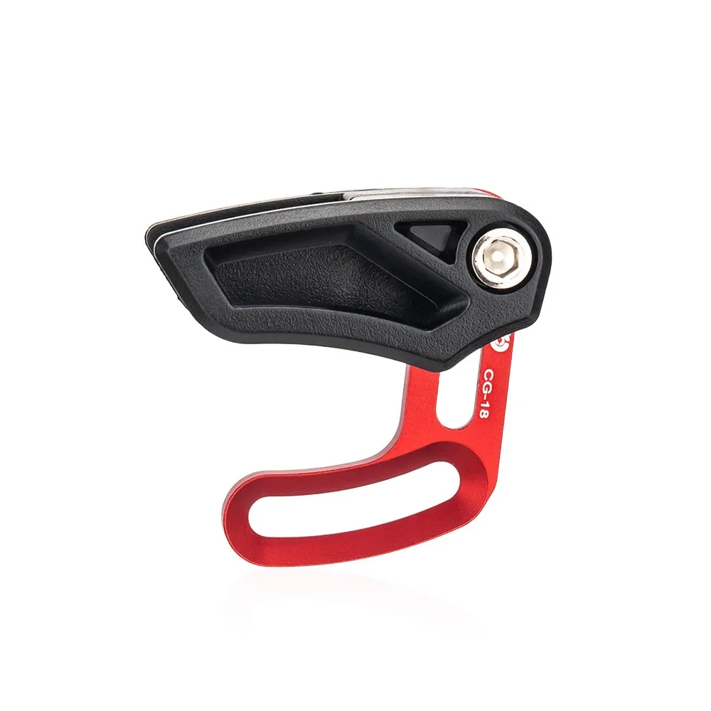 

D Type MTB Bike Chain Guide 30-40T Anti Chain Drop Bike Chain Guide Durable Aluminum Alloy Bicycle Guard Chain Protector