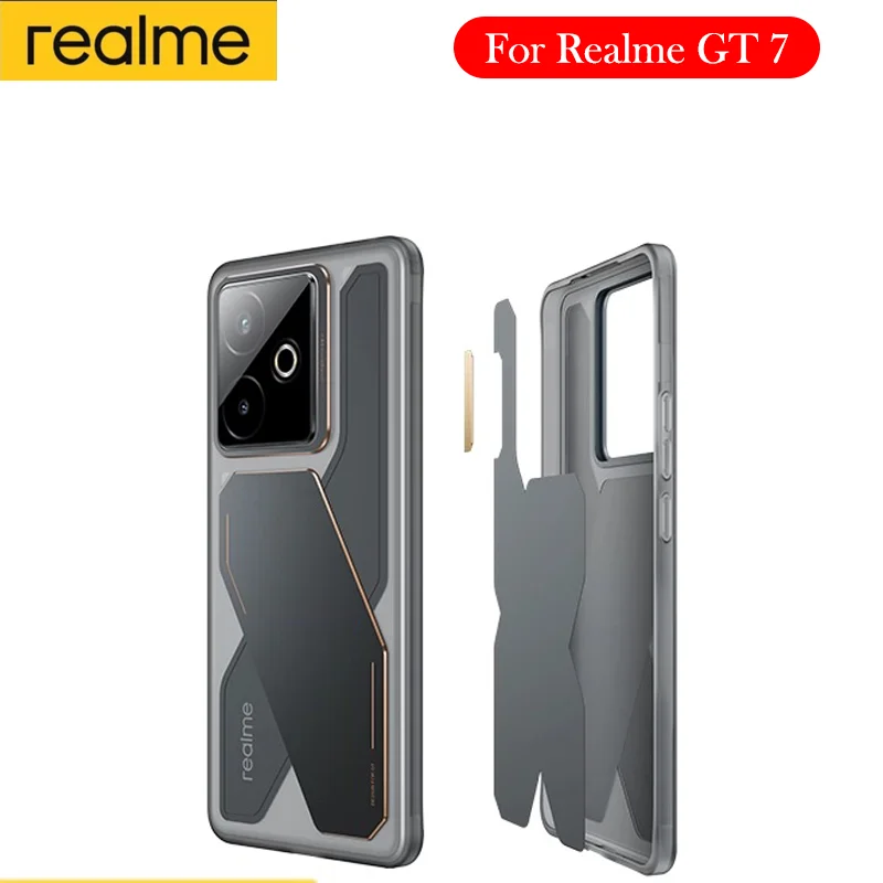 

Оригинальный чехол для Realme GT 7, задняя крышка с рассеиванием тепла