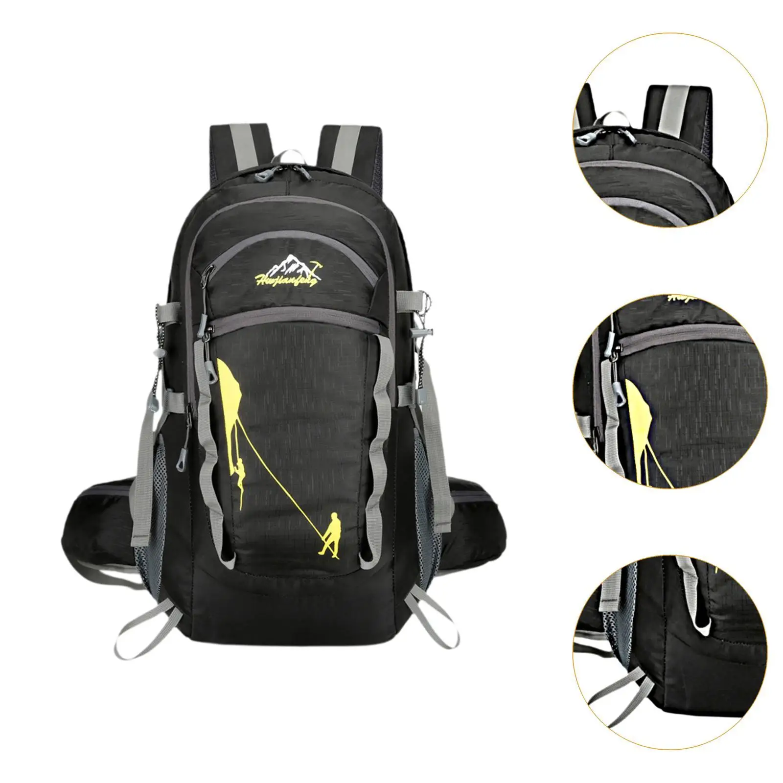 Wanderrucksack, Tagesrucksack, dekorativ, wasserdicht, modische Tragetasche, Nylon, Sport