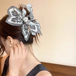 Molans Fabric Hair Claw New Hair Clip Back of Head Women's Hair Accessories