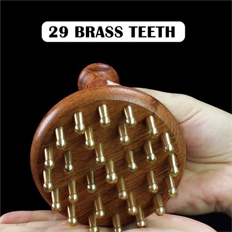 Латунный массажер для тела Гуаша, металлический соскабливание кожи, меридиан, лимфатический массаж мышц, медная доска Гуаша