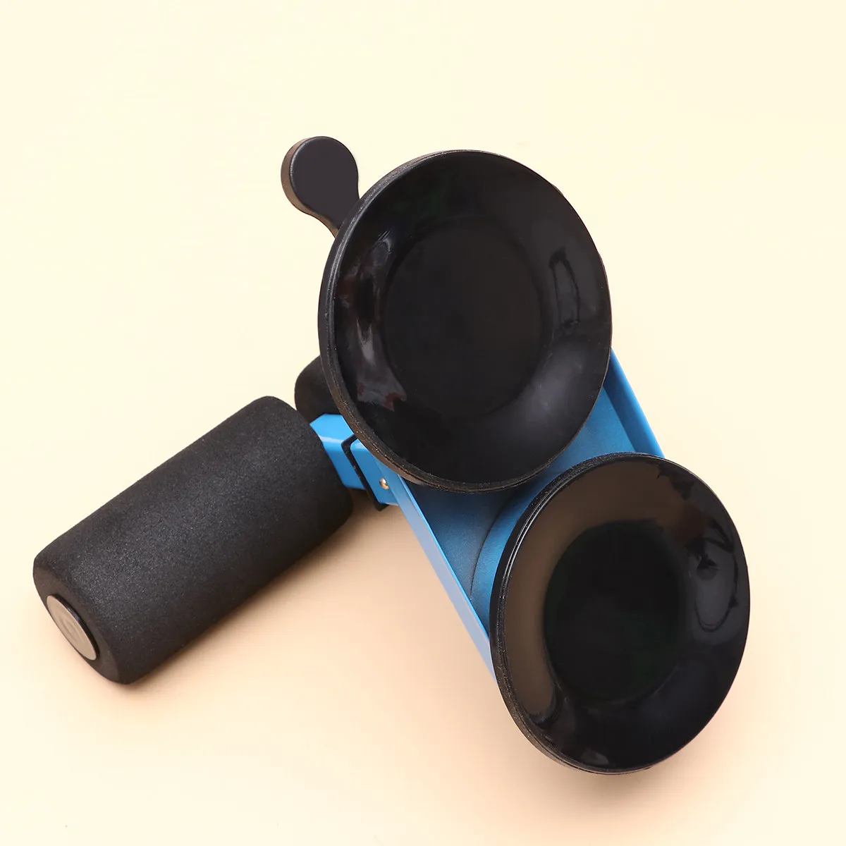 Abdominal Exerciser Crunches Aid for Men and Women Adjustable 4-Position Foot Barrier Natural Rubber Suction Cups High-Quality