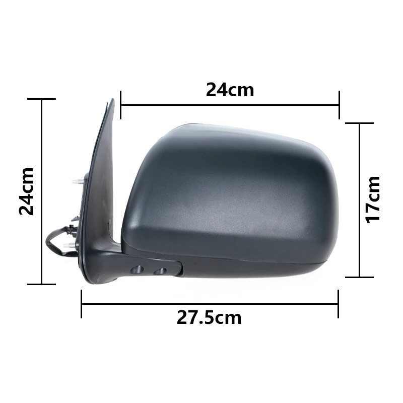 For Toyota HILUX VIGO 2004 2005 2006 2007 2008 2009 2010 2011 Car Side Mirror Assembly Auto Door Rearview Wing Mirror Assy