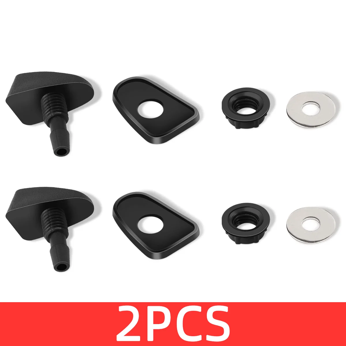 2 Mitsubishi Asx Lancer 10 9 Outlander EX Pajero Sport Eclipse Carisma Galant car windshield wipers washer nozzles