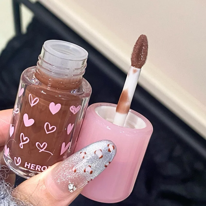 Herorange～保湿グロッシーリップグロス、ミラーのような保湿力、唇をふっくらさせる、夏色を際立たせ明るくする越境リップグロス