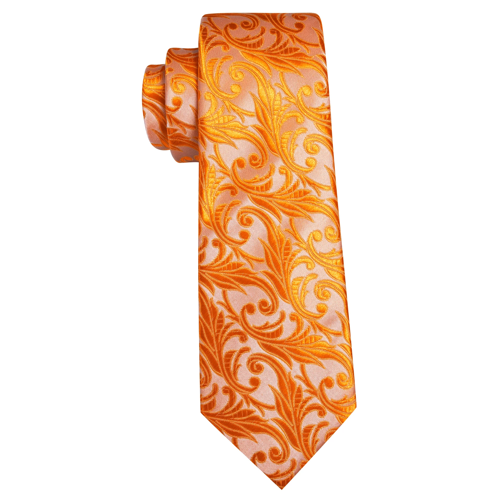 Barry.Wang Silk Men Tie Hanky gemelli Set Designer Floral stesso modello vari colori cravatta per la festa d'affari di nozze maschile