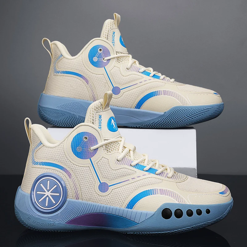 

2025 Explosions Men's Shoes Wear-resistant Basketball Shoes Men's Shoes genuine goods sneaker Autumn Men's Anti-slip Sneakers