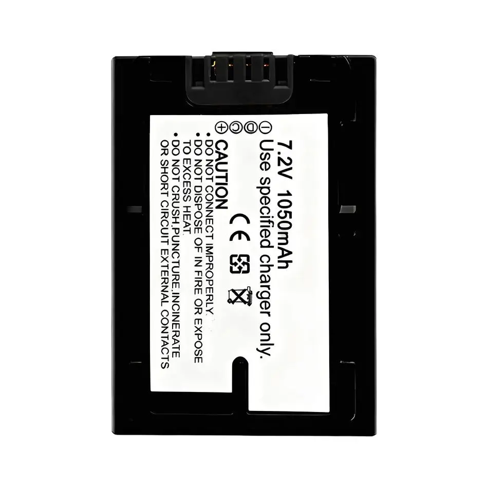 NP-FV50 Video Camera Battery Reliable Power Supply For Sony NP-FV30 NP-FV40 Hdr-CX150E Hdr-CX170 Hdr-CX300 1050mAh