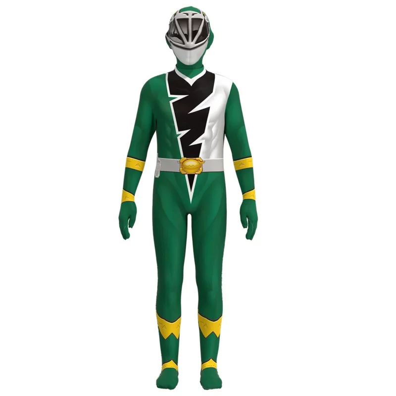 Super Sentai Kyoryu smok Zyuranger Rangers kask Cosplay mocny Ranger dinozaury kostium zespołu maska z nadrukiem JS4036