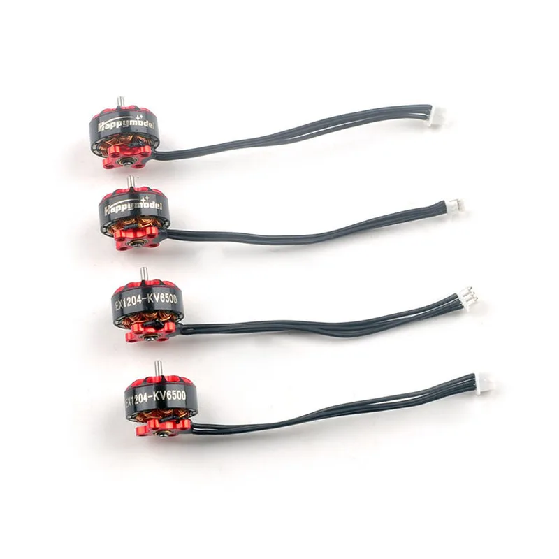 4PCS HappyModel EX1204 6500KV 2-3S 5000KV 2-4S Brushless Motor for RC FPV Racing Freestyle Cinewhoop Ducted Drones DIY Parts