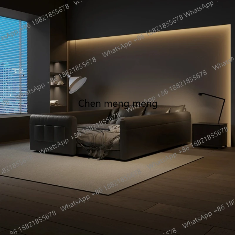 

King Size Bed Black Fancy Minimalist Modern Hotel Home Bed Nightstands Lounge Kids Meubles De Chambre Home Decoration