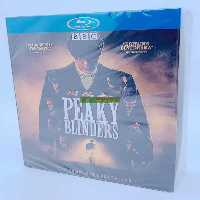 Blu ray High Definition British Drama Blood Gangster Seasons 1 to 6 BD Disc Box Collection 12 Pieces with Chinese and English