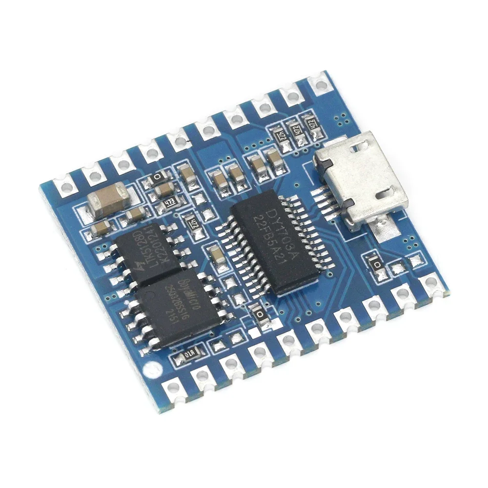 voice playback control module triggers the serial port one-to-one to control the segmented onboard storage DY-SV19R