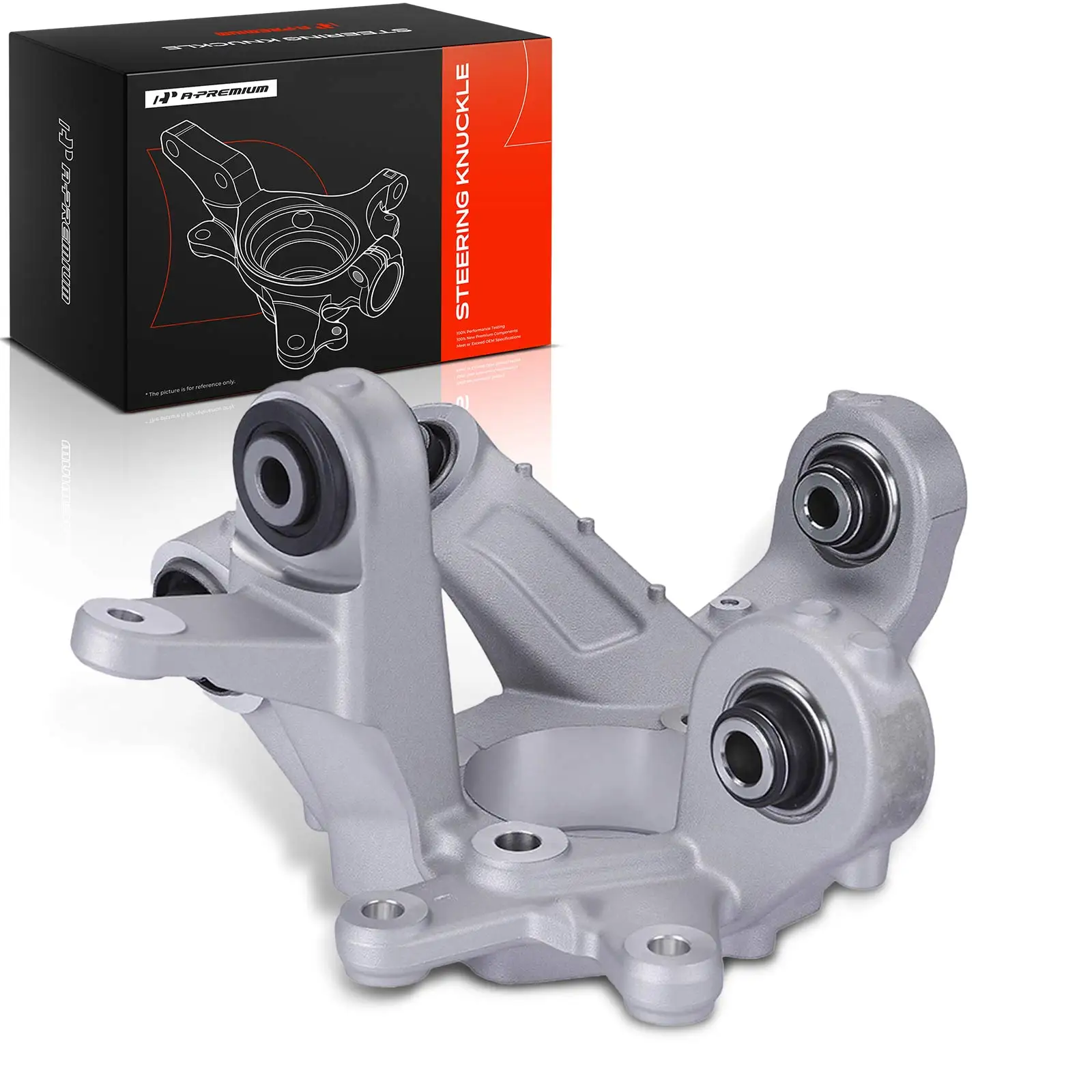 A-Premium Rear Left Steering Knuckle for Ford Explorer 2011-2019 Police Interceptor Utility 2013-2019