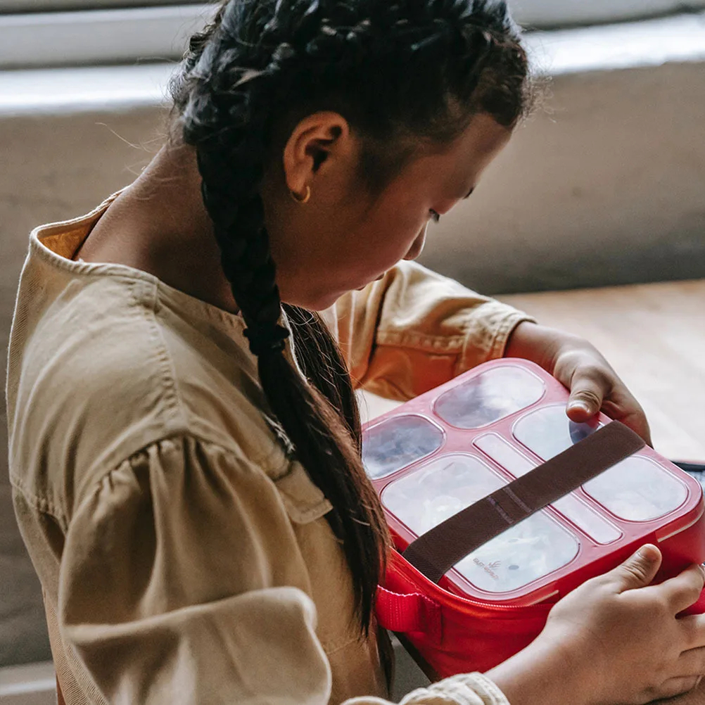 6 шт., коробка для бенто, эластичные ремни, нейлоновые ленты высокой герметичности, фиксирующие ремни для ланчбокса, ленты для хранения еды, эластичный контейнер для обеда