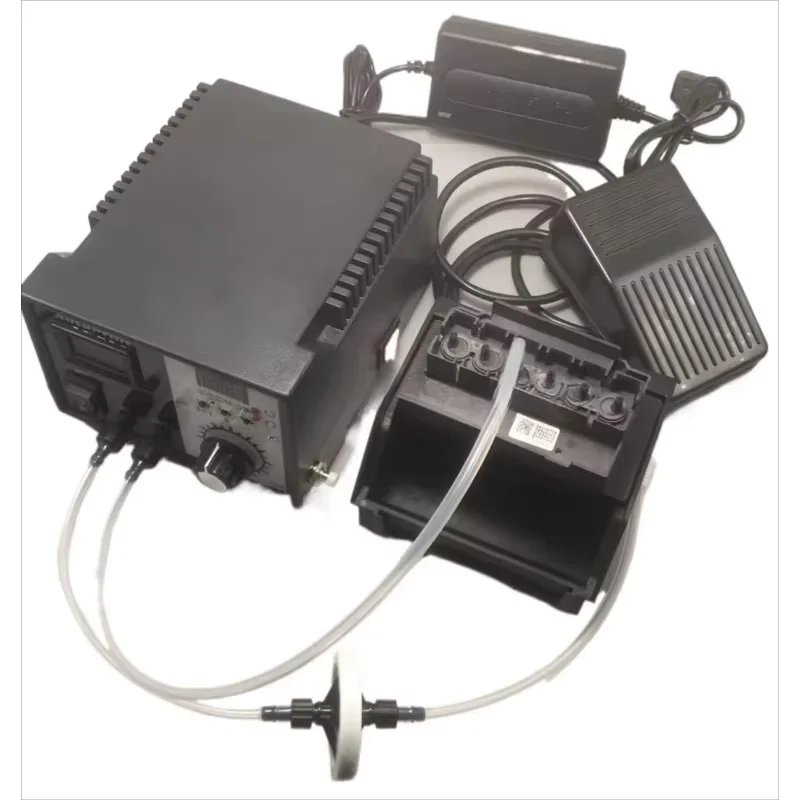 หัวพิมพ์ DTF หมึกอุดตันทําความสะอาดเครื่องซักผ้า Unclog ย้อนกลับสําหรับ Epson L1800 L805 1390 i3200 4720 XP600 DX6 หัวพิมพ์ทําความสะอาด