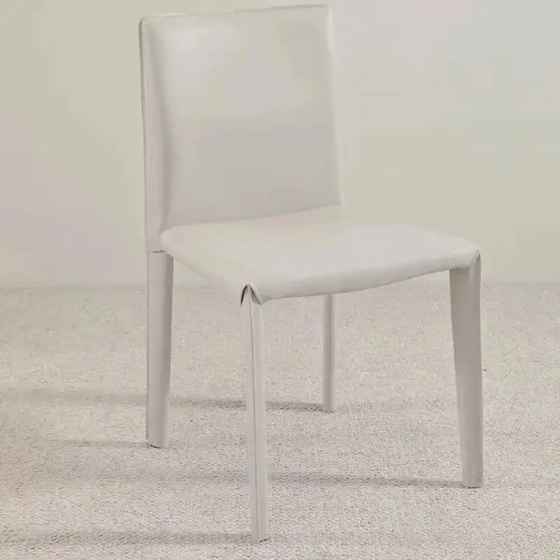 

Dining Chairs Trendy Beautiful Nordic Metal Outdoor European Dining Chairs Kitchen Luxury Chaise Design Home Furniture