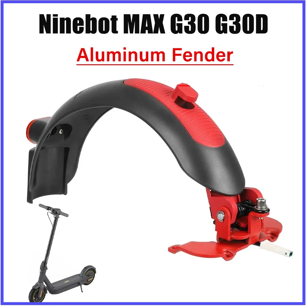 

Алюминиевое крыло Ulip Scooters для Ninebot MAX G30 G30D G30E G30L, более толстое и более брызговик, аксессуары для защиты крыльев