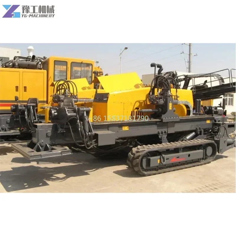 China Supplier Horizontal Directional Drilling Rig Machine Underground Crossing Pipe Line Guidance Electric Cable HDD Drill Rig