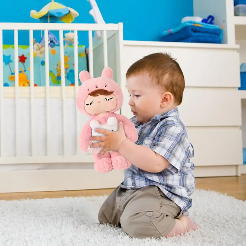 Coelho boneca pequeno modelo bonecas para criança coelho de pelúcia boneca de pelúcia brinquedo de pelúcia coelho brinquedos macios complicado companheiro para crianças