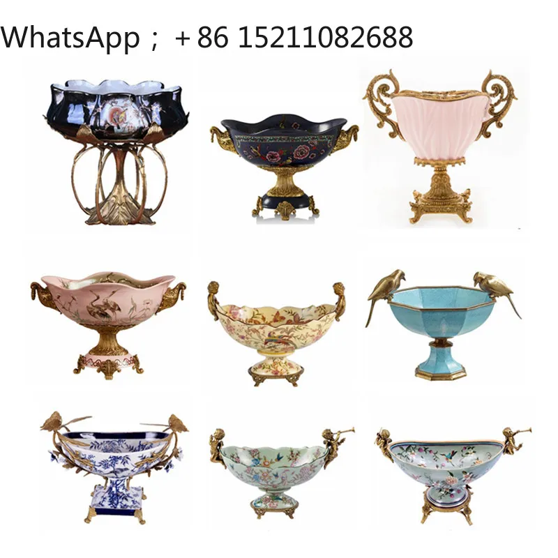 SCY household living room coffee table light luxury dried fruit tray candy snack storage tray fruit tray