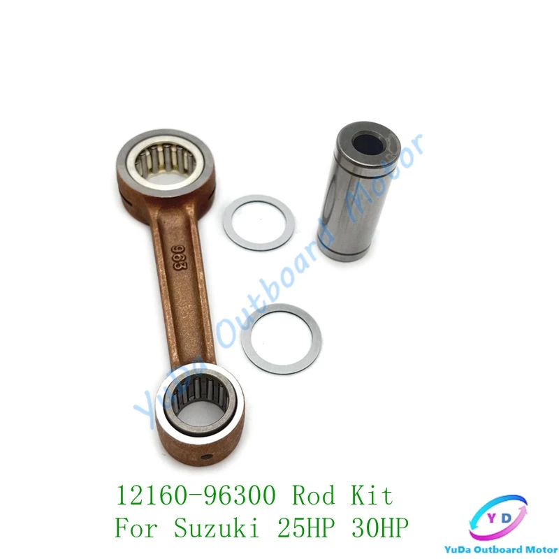 12160-96300 Conneting Rod Kit For Suzuki 25HP 30HP Outboard Boat Engine Motor Parts ,12161-93902 For 2T 9.9HP 15HP DT9.9 DT15