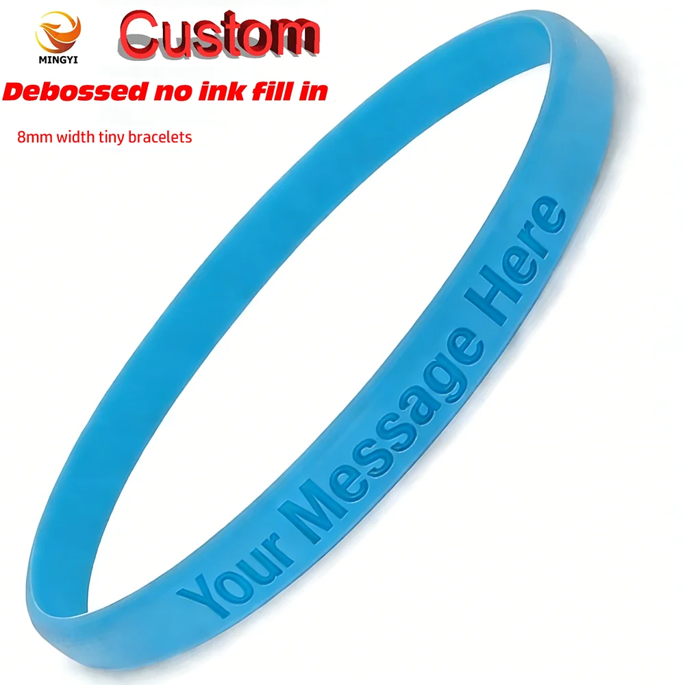 1 unidad de pulsera de silicon - Embroidery Alphabet reseña y precio