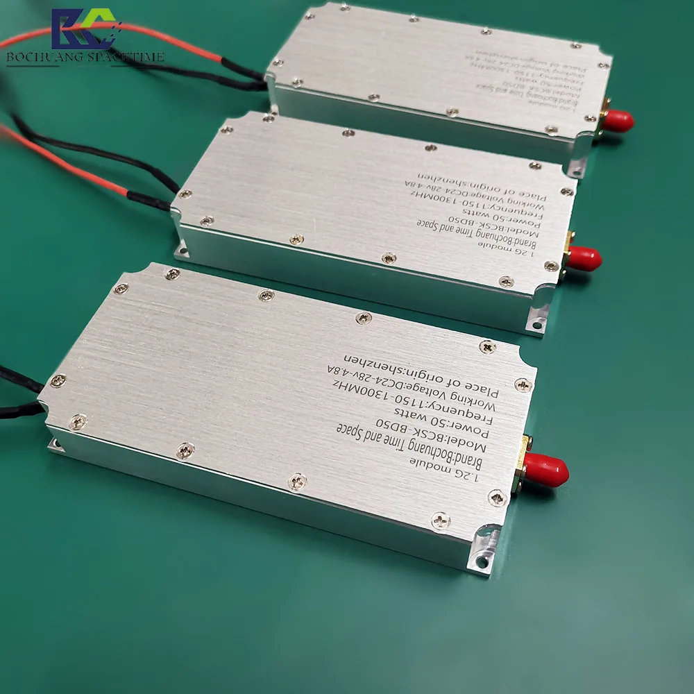 50W Wideband 1.2G RF PA Wireless Power Amplifier Module For Anti Drone/UAV Defense System  BCSK-BD50