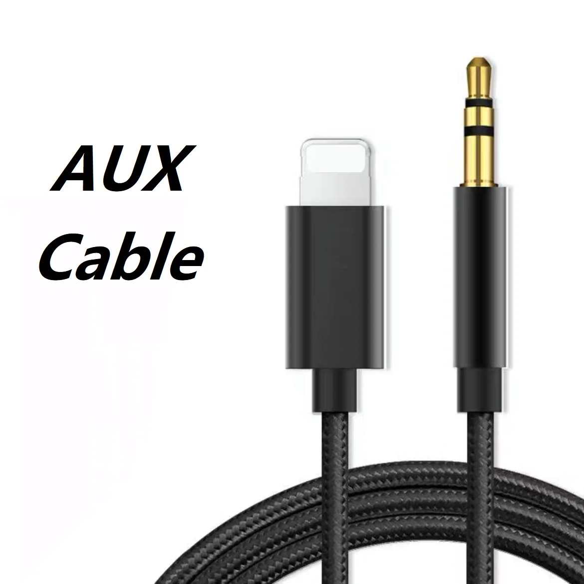 Ponsel 3.5mm adaptor Audio 3.5mm kabel Aux Hi-Fi adaptor DAC untuk iPhone iPod iPad