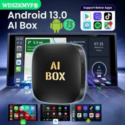 Nuovo Carplay Ai Box Android 13 Wireless Android Auto Wireless Carplay Adapter per Netflix YouTube per Benz Audi Kia Hyundai VW