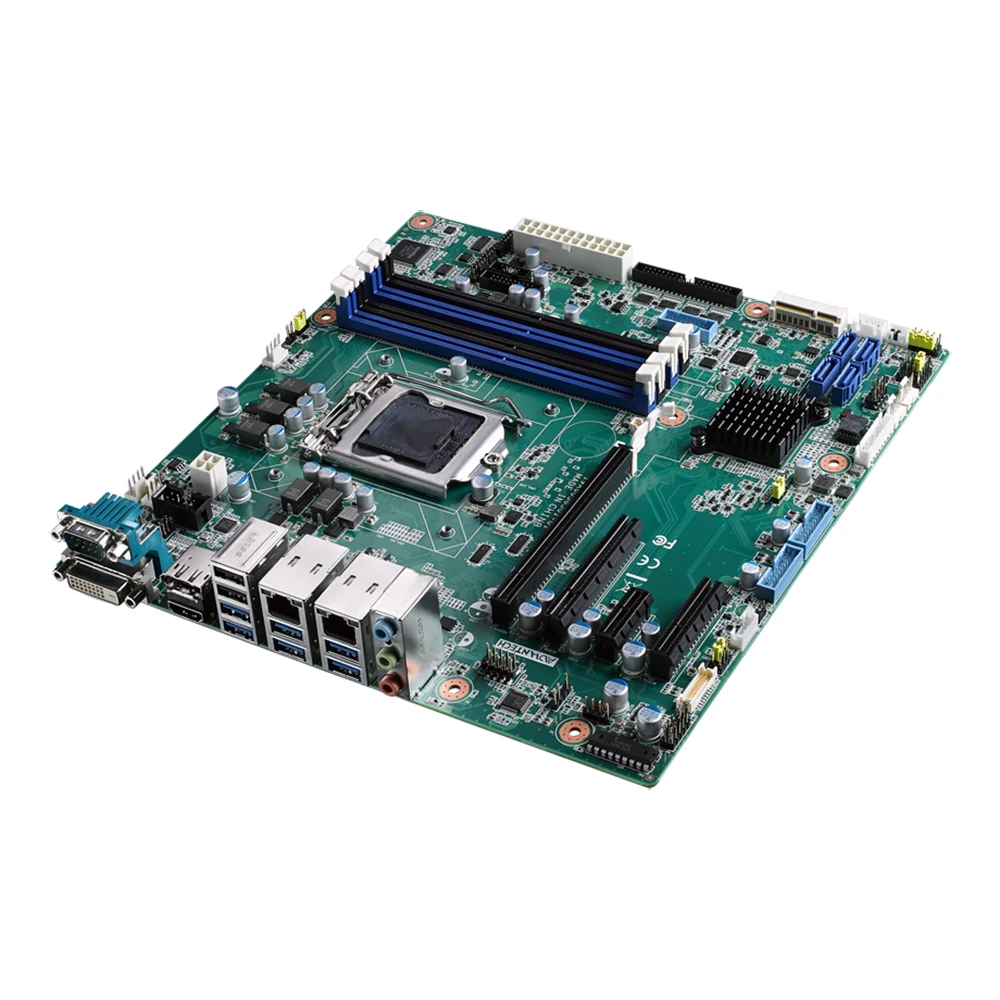 AIMB-585 AIMB-585L AIMB-585L-00A1E Motherboard Industrial Para Advantech H110 LGA1151 DDR4 SATAIII M-ATX Funciona Perfeitamente