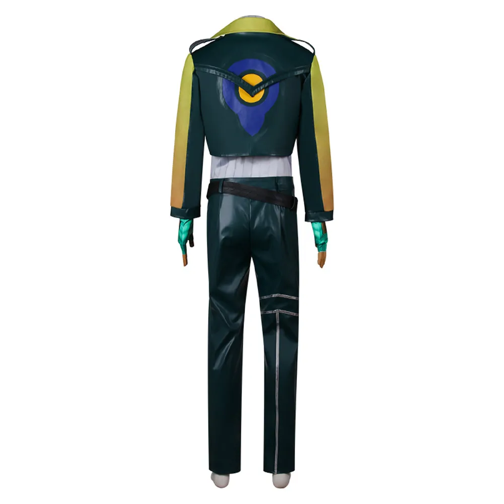 Gioco LOL HeartSteel KSante Cosplay Costume outfit Fantasy Jacket Top Pants accessori per uomo Roleplay Halloween Carnival Suit