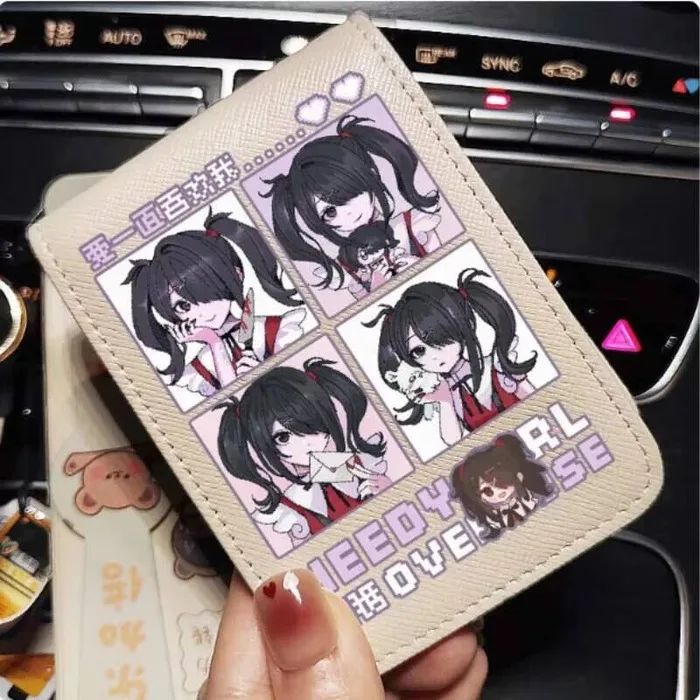 

Аниме NEEDY GIRL OVERDOSE модный кошелек из искусственной кожи, держатель для карт, сумка для косплея, подарок B2203, аниме