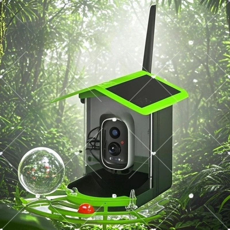 

Bird feeder Outdoor AI recognition Intelligent bird feeder supports a variety of color options