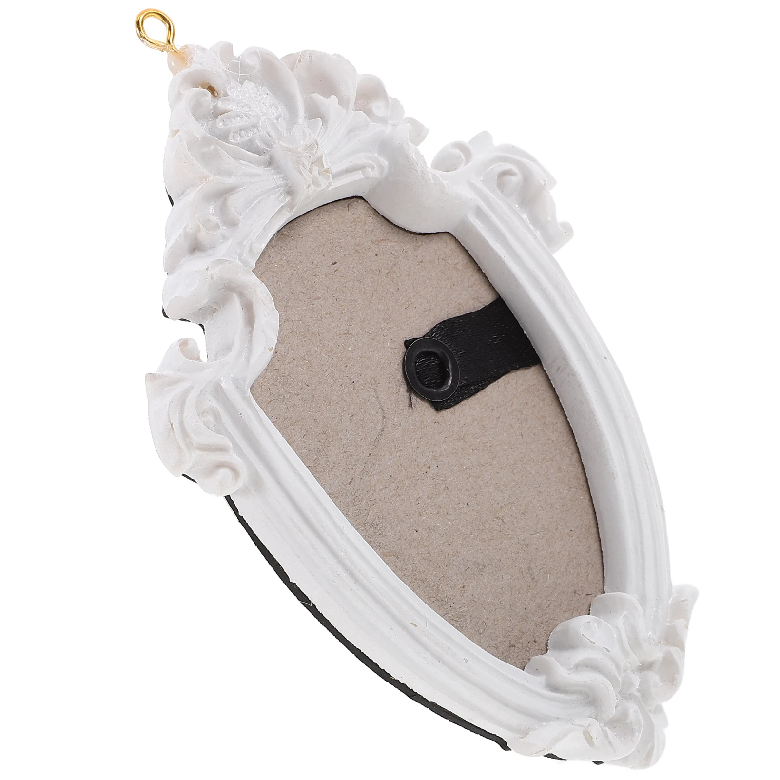 楕円形のヴィンテージフレーム、エンボス加工の額縁飾り、クリスマスツリーの壁掛け、ホリデーデコレーション、お祝いのクリスマスデコレーション