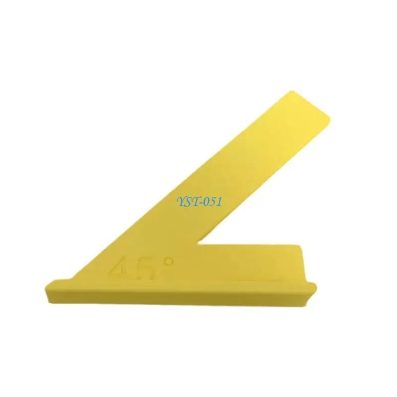 E15A Lightweight Plastic Positioning Ruler For Accurate Marking And Layout Work